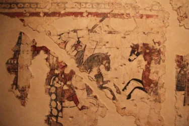 Murals from the Late 13th or Early 14th Century. Museum of the History of Barcelona